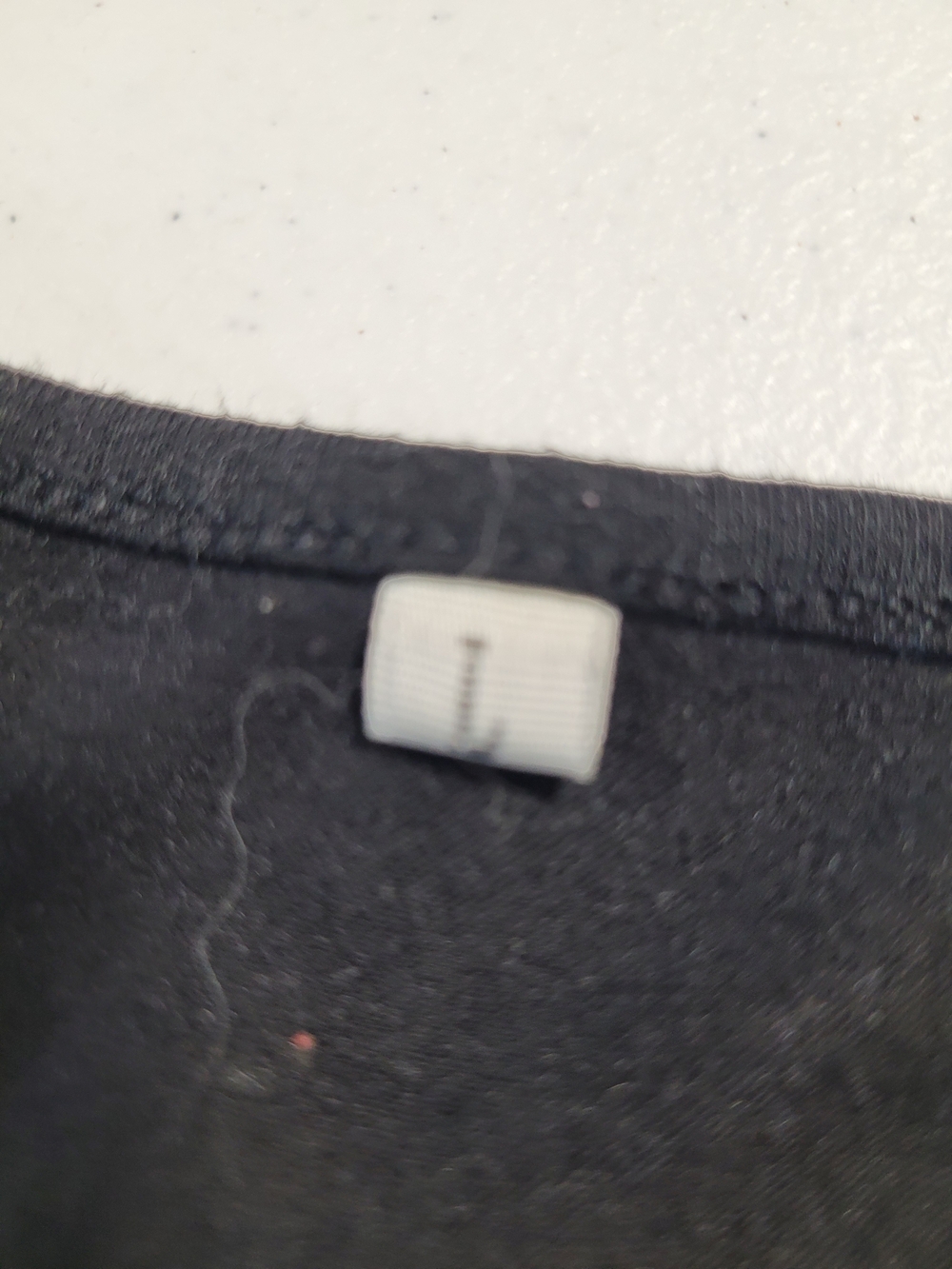 Black V-Neck Pocket Tee - Picture 2 of 3